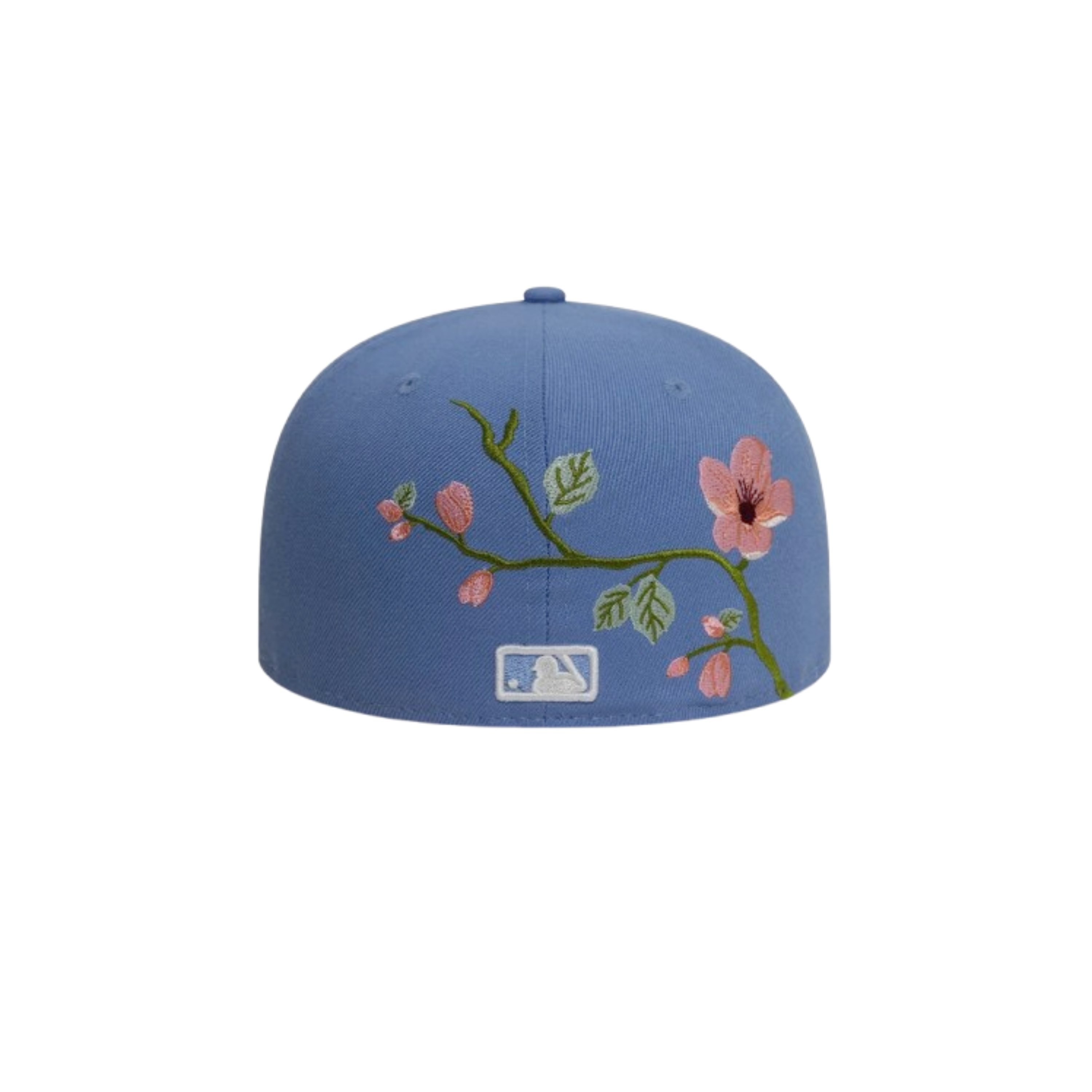 LA Dodgers MLB Floral Blue 59FIFTY Fitted Cap