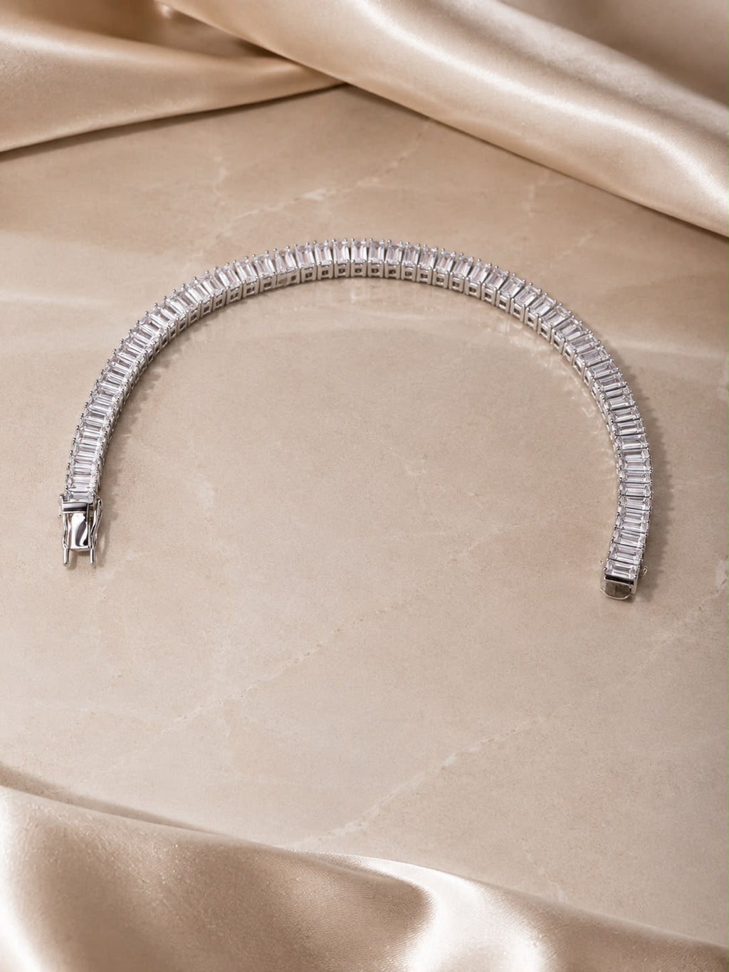 Prestige Baguette Tennis Chain