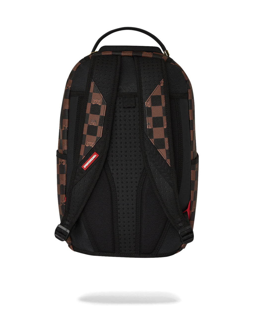 Sprayground Peeking Character Check Backpack - back view