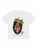 Urban Diamond Biggie Printed White Tee