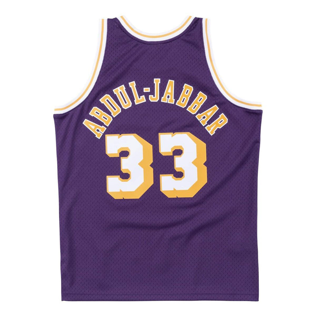Mitchell & Ness NBA Kareem Abdul-Jabbar Los Angeles Lakers Basketball Jersey