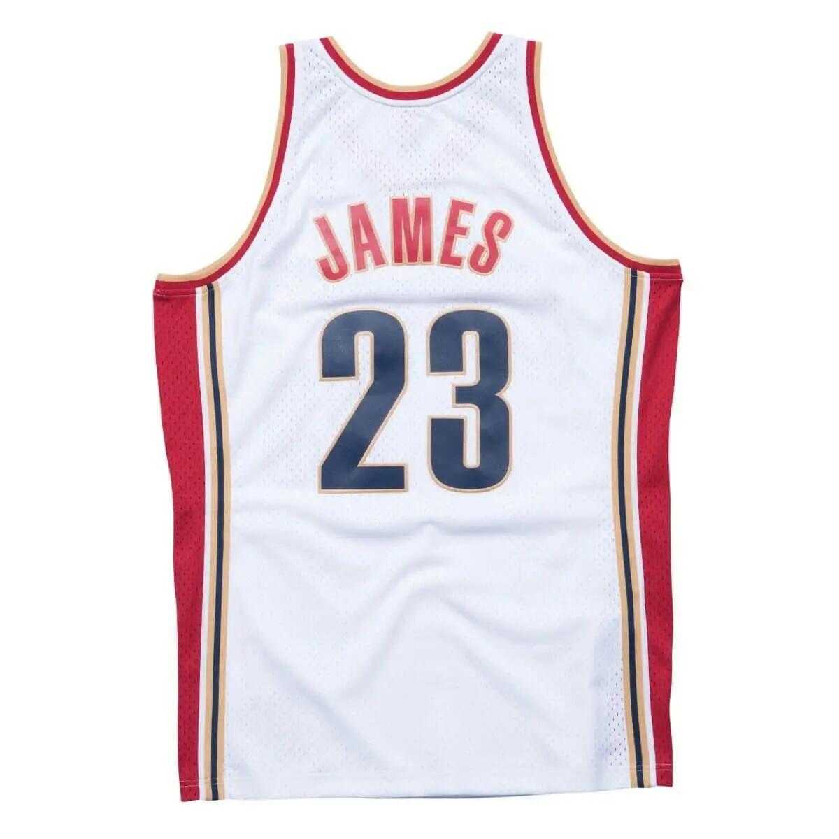 Mitchell & Ness NBA LeBron James Cleveland Cavaliers Basketball Jersey