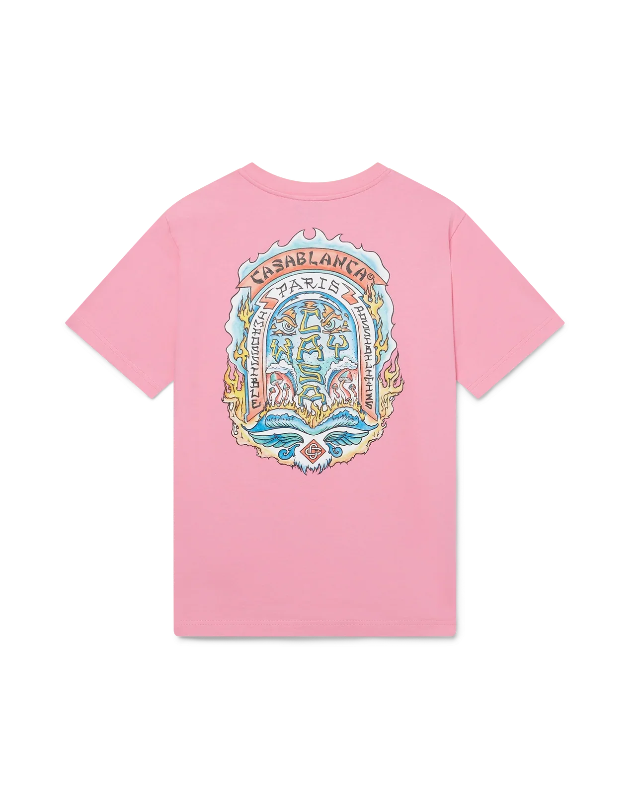 Casablanca t-shirt Casa Way Skate - Rose